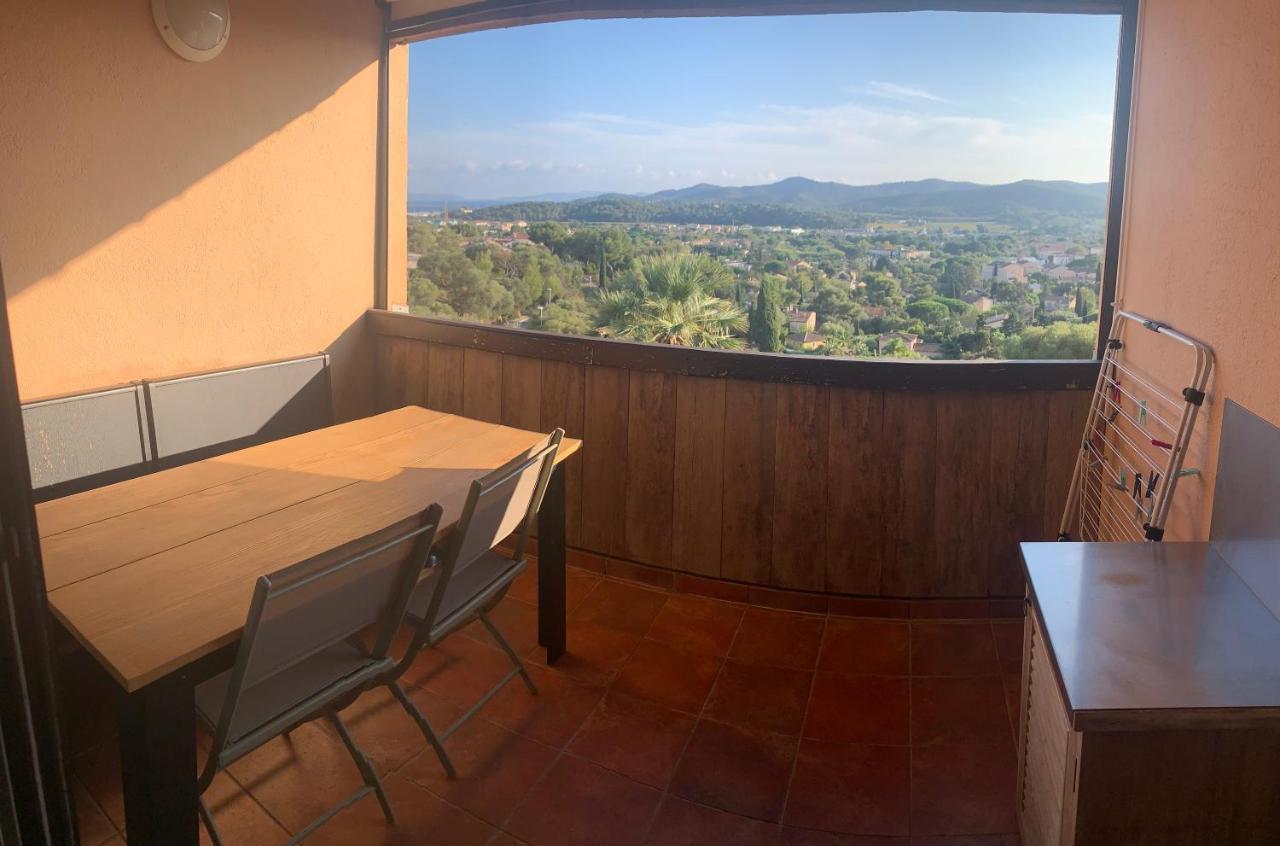 Superbe Duplex 35M2 Vue Mer Avec Piscine Борм-ле-Мимоза Экстерьер фото